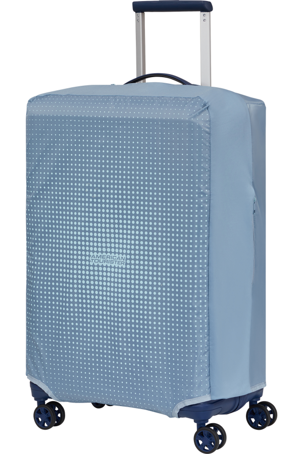 Luggage Cover M Väskskydd Väskskydd M #Färg_Stone Blue/Blue