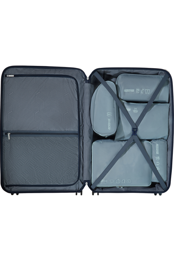 Packing Organisers Set med 5 packorganisatörer Packorganisatörer ONE SIZE #Färg_Stone Blue/Blue