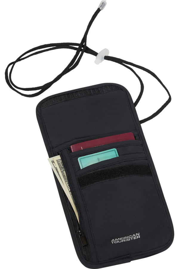 Neck Pouch RFID Neck Pouch Neck Pouch ONE SIZE #Färg_Black