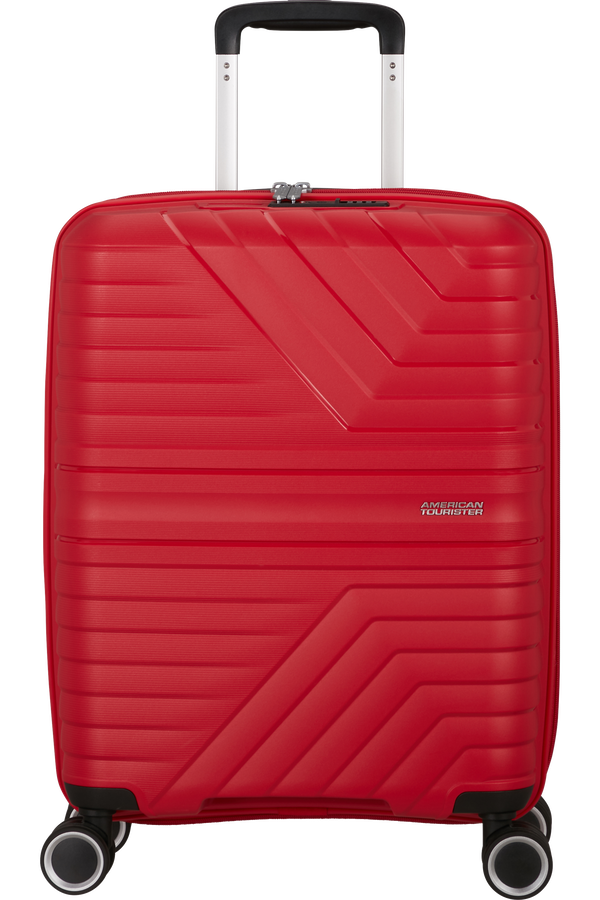 Flytwist Resväska med 4 hjul 55 CM #Färg_True Red
