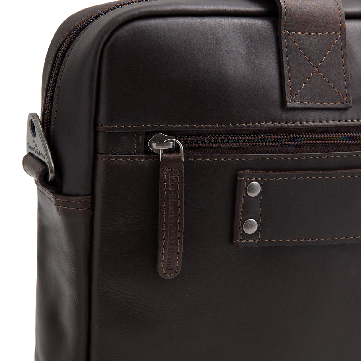 The Chesterfield Brand - Calvi Laptopväska #Färg_Brun
