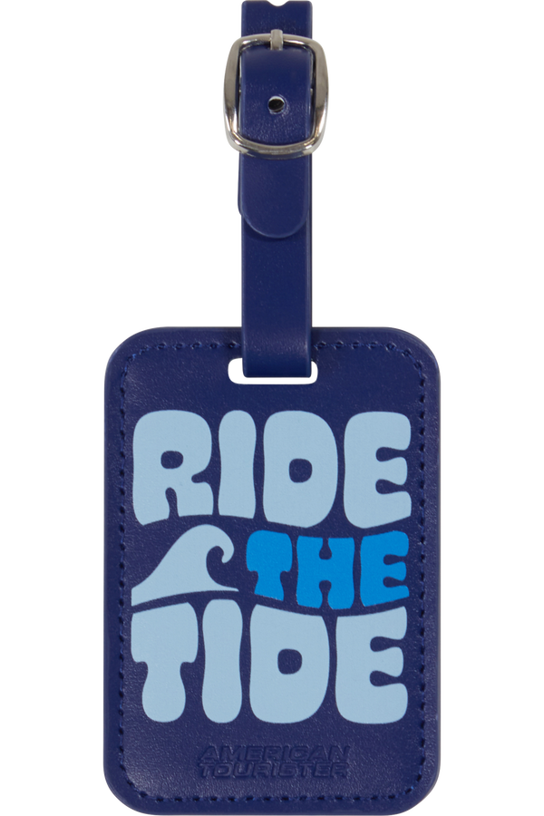 Graphic Tags Bagagebricka – Set med 2 st Bagagebricka ONE SIZE #Färg_Ride The Tide