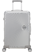 Soundbox Resväska med 4 hjul 68 CM #Färg_Silver