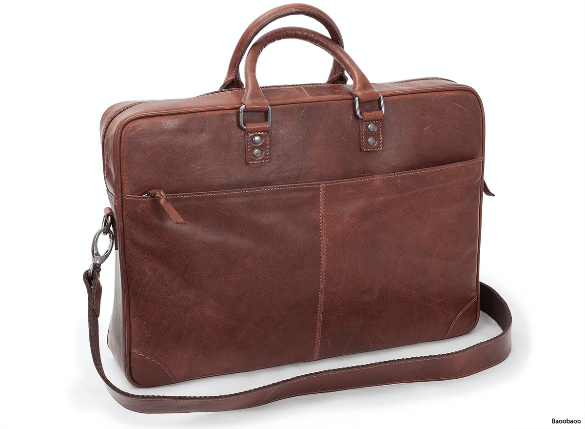 Baoobaoo - Briefcase Soft 15 Portfölj #Färg_Conjac