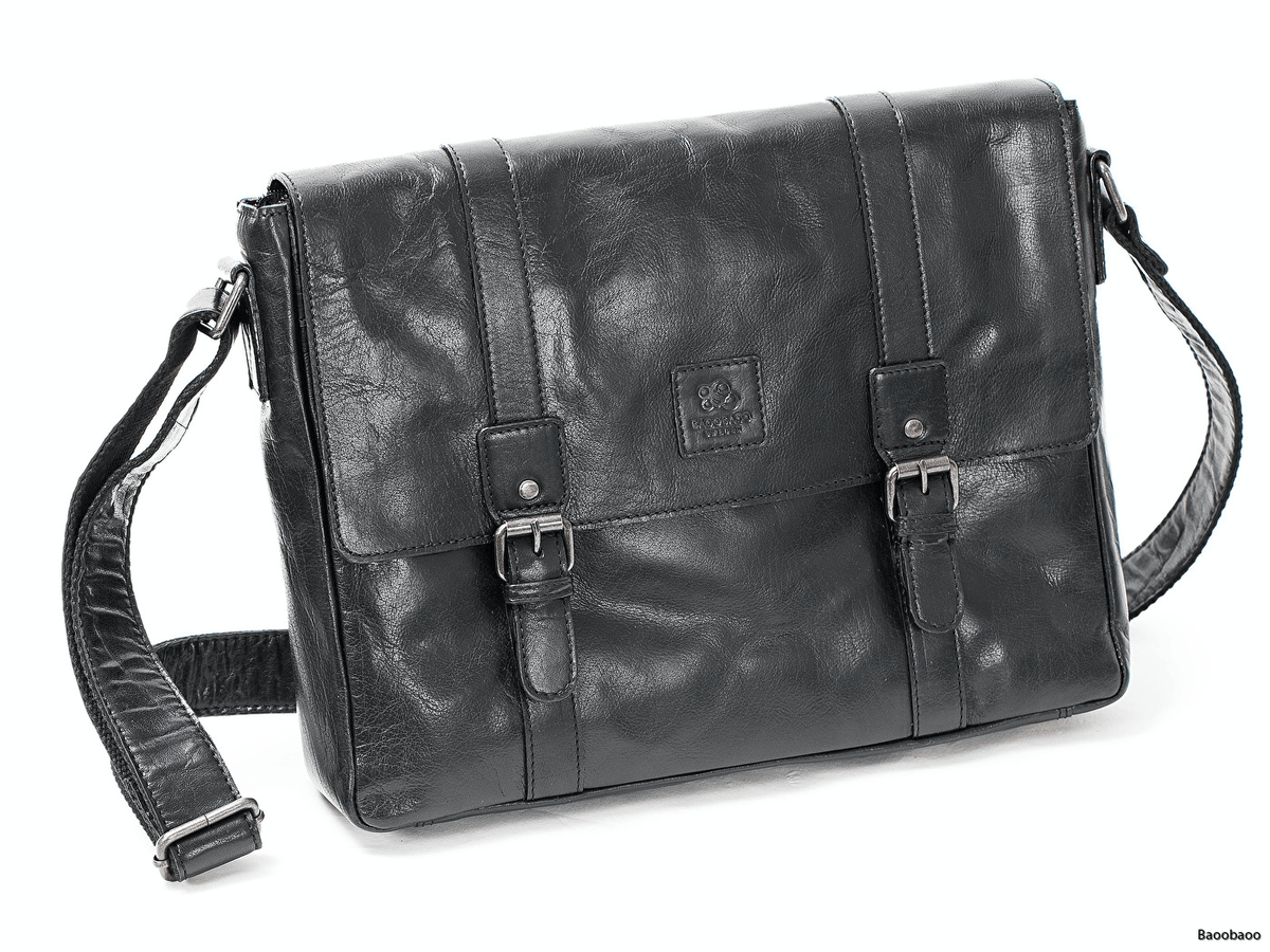 Baoobaoo - Messenger Bag 14 Messengerväska #Färg_Svart
