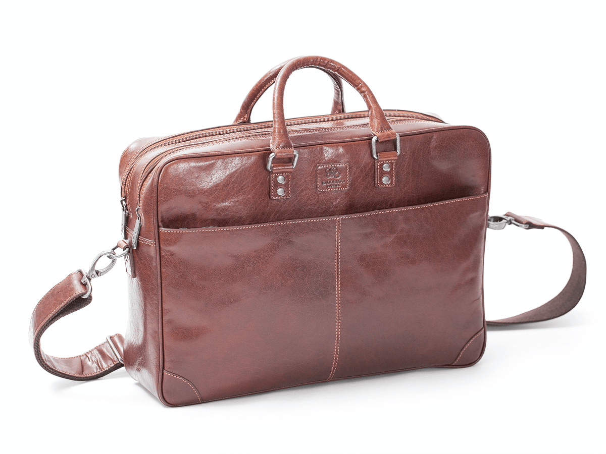 Baoobaoo - Briefcase Soft 15 2 ZIP Portfölj #Färg_Conjac