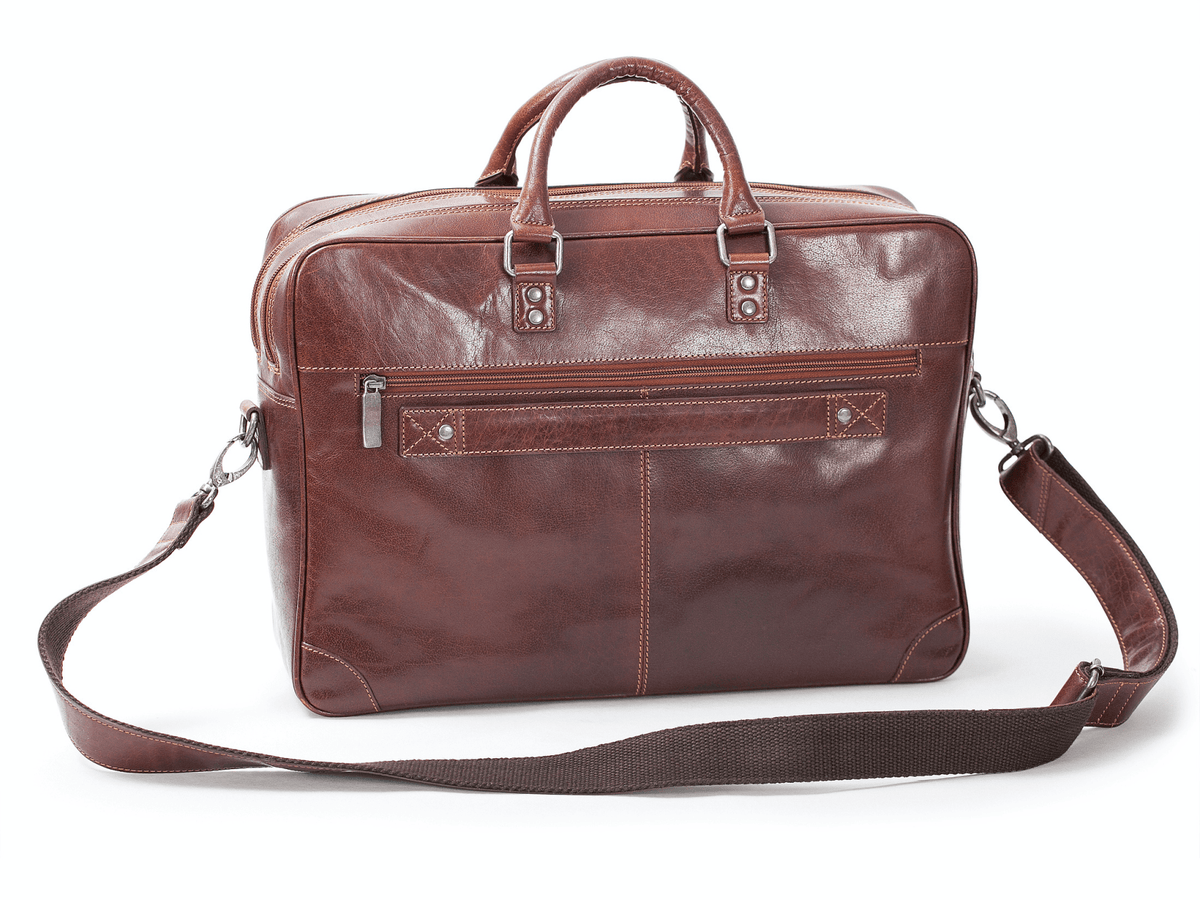 Baoobaoo - Briefcase Soft 15 2 ZIP Portfölj #Färg_Conjac