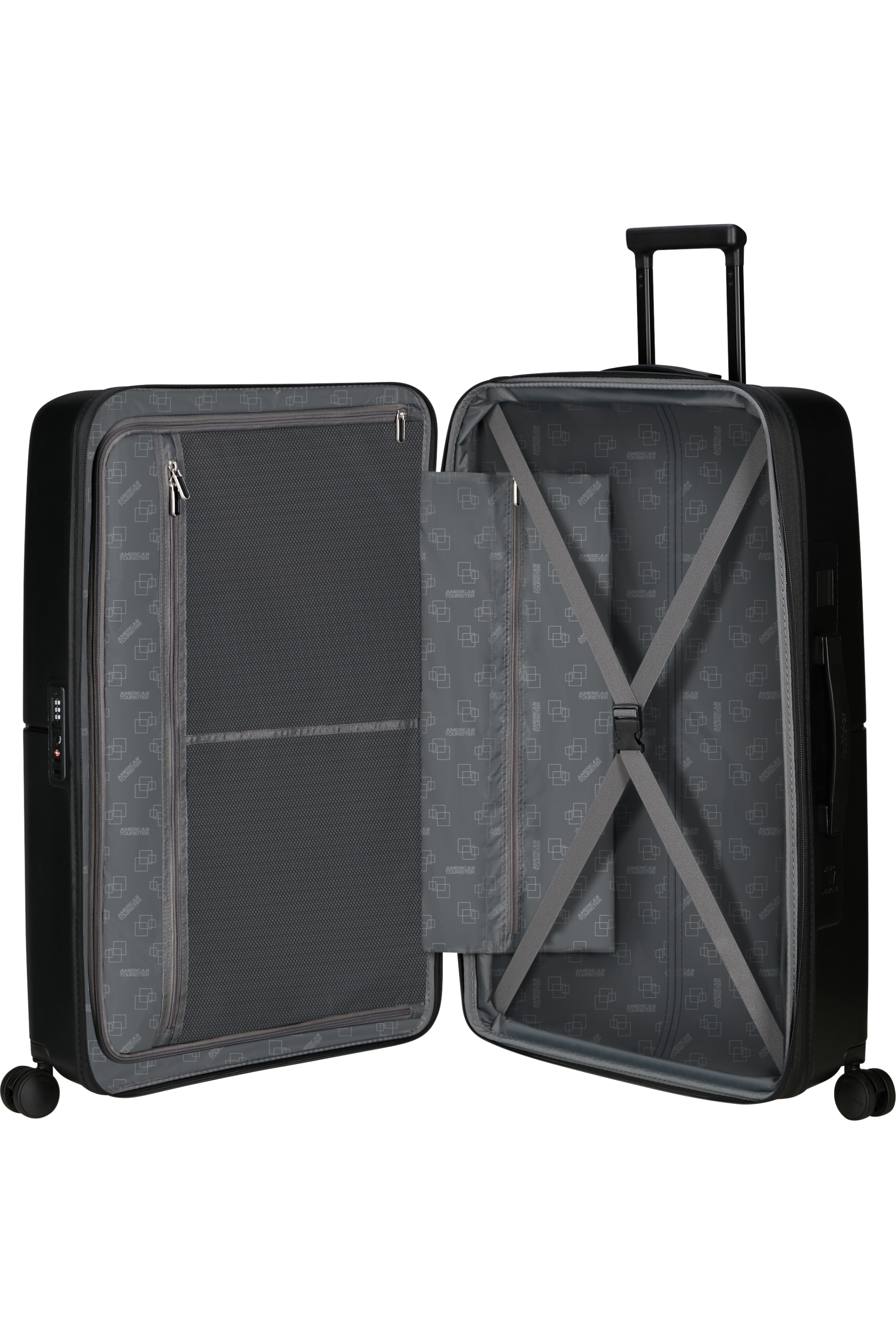 Dashpop Resväska 77 CM #Färg_True Black