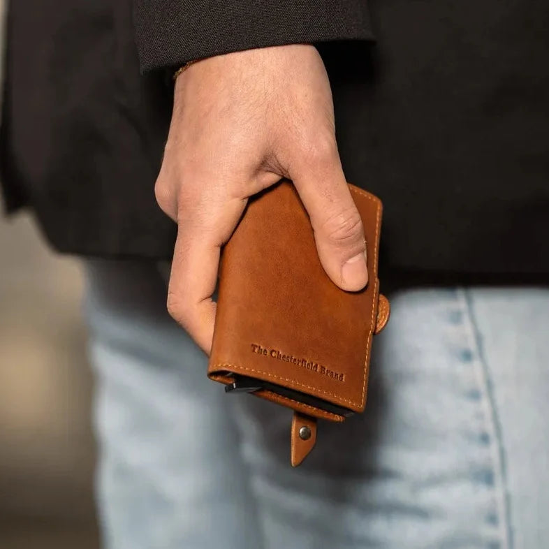 The Chesterfield Brand - Lagos Korthållare #Färg_Konjak