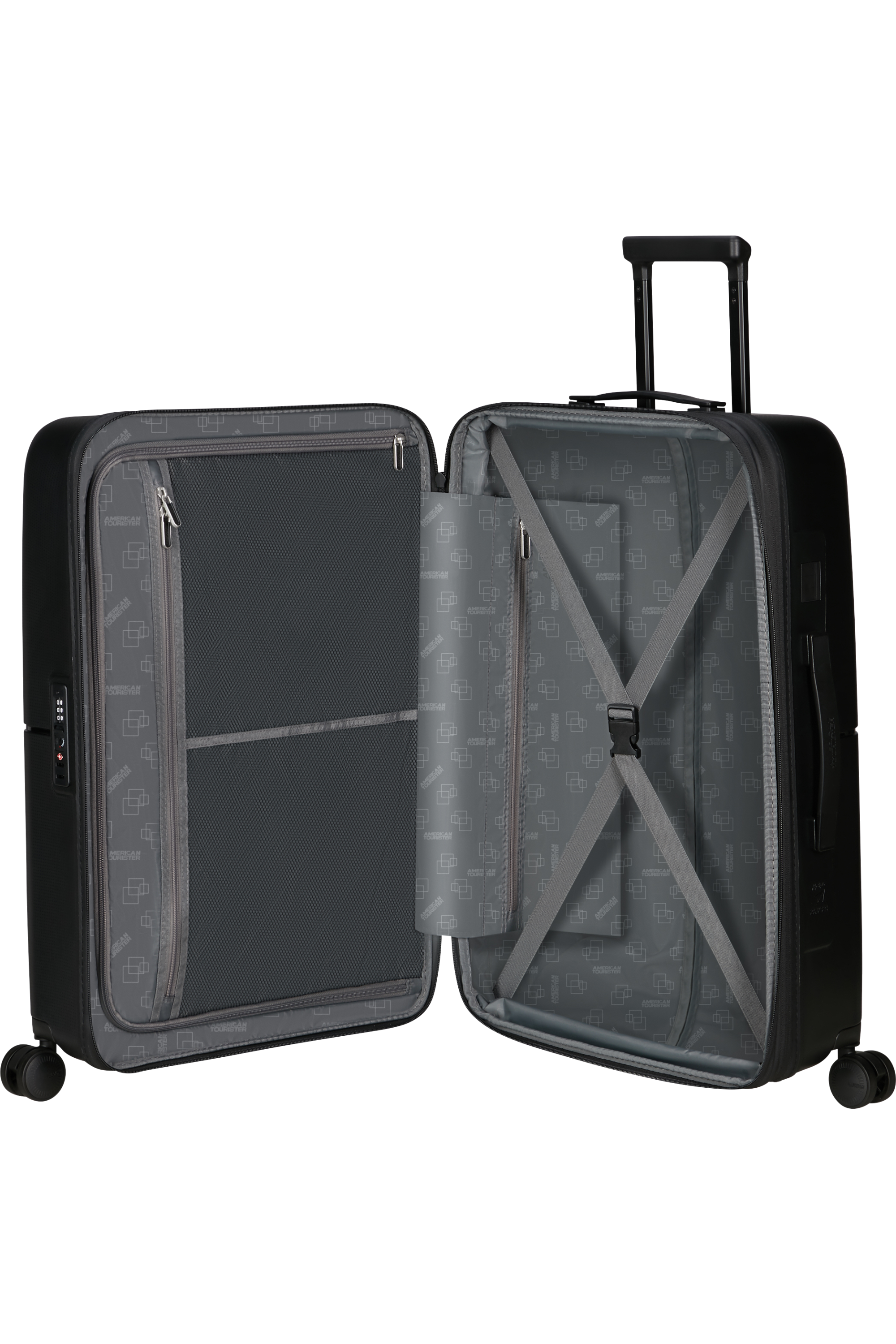 Dashpop Resväska 67 CM #Färg_True Black