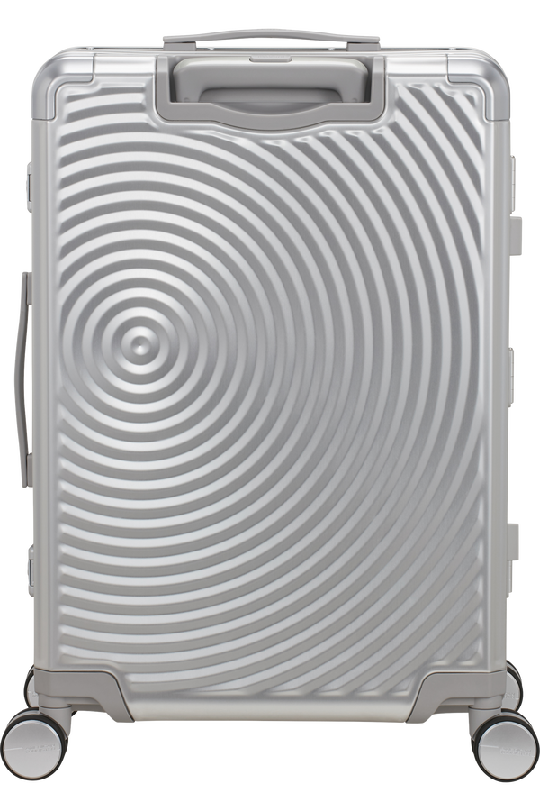 Soundbox Resväska med 4 hjul 68 CM #Färg_Silver