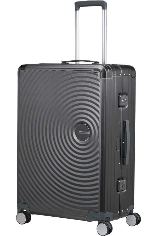 Soundbox Resväska med 4 hjul 77 CM #Färg_Brushed Anthracite