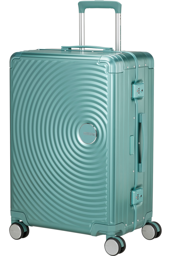 Soundbox Resväska med 4 hjul 68 CM #Färg_Dusty Turquoise