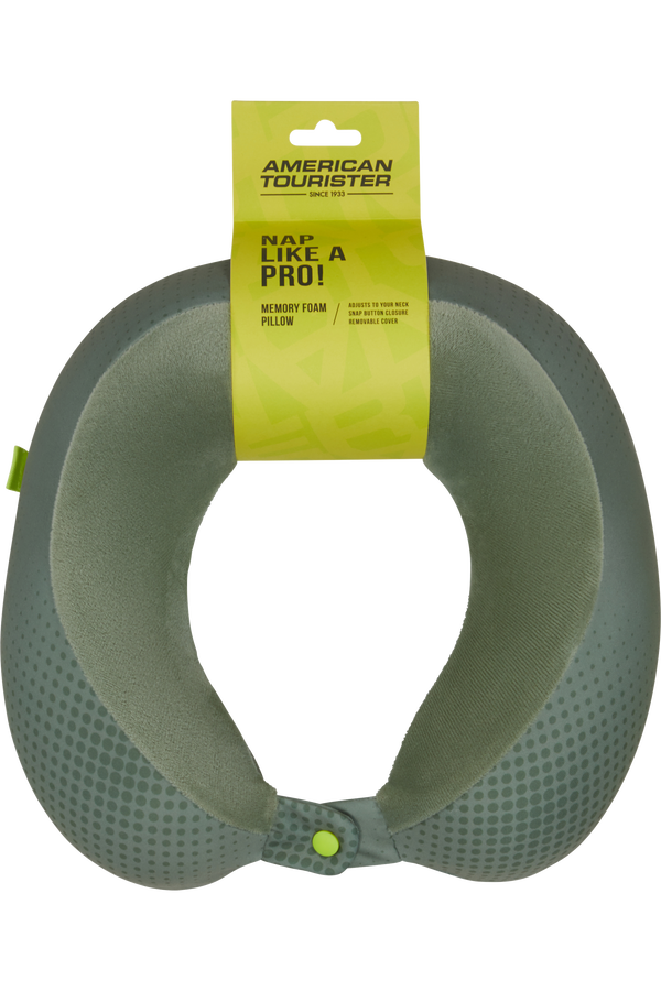 Travel Pillow Nackkudde Nackkudde ONE SIZE #Färg_Olive/Lime