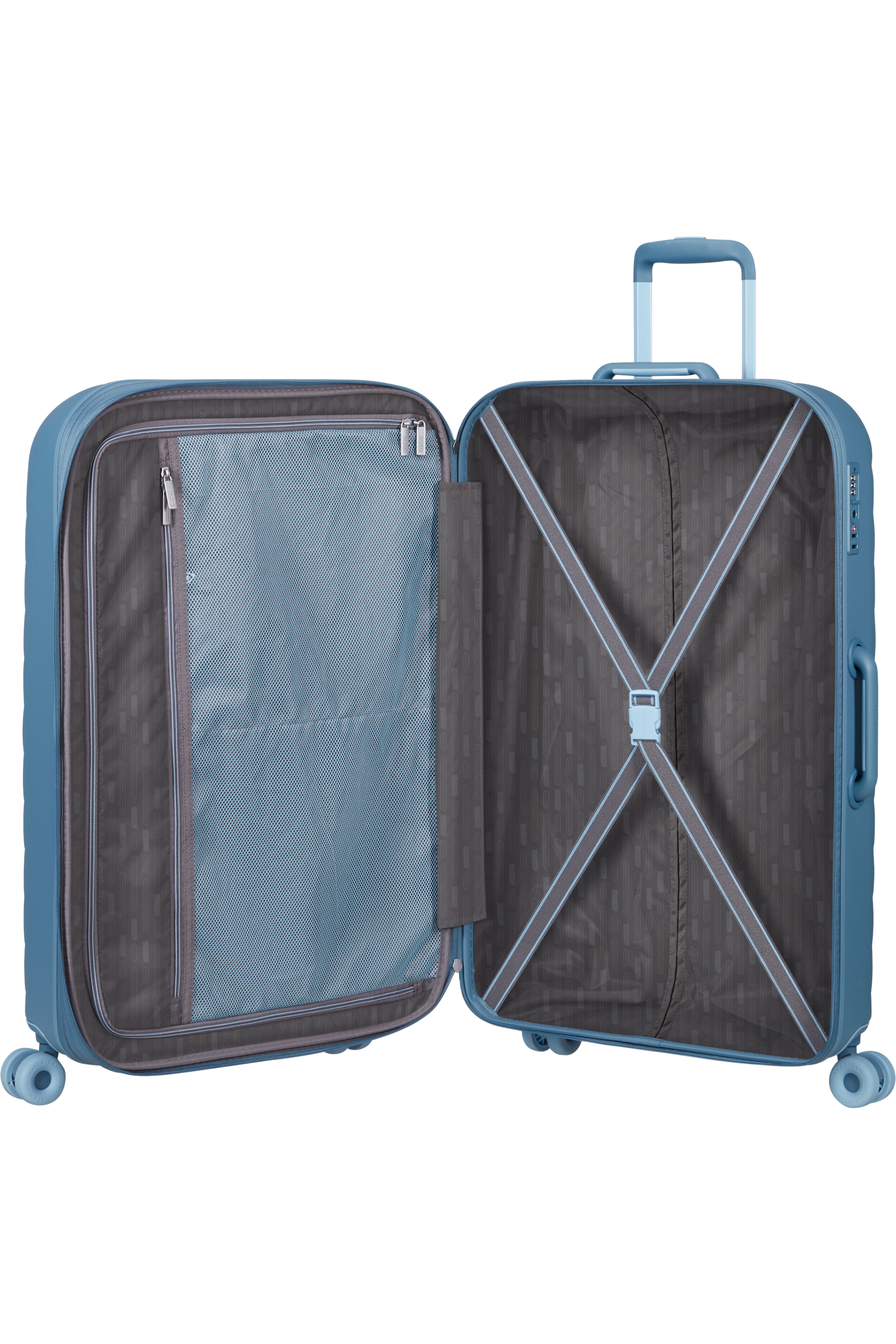 Neovibe Resväska 78 CM #Färg_Steel Blue