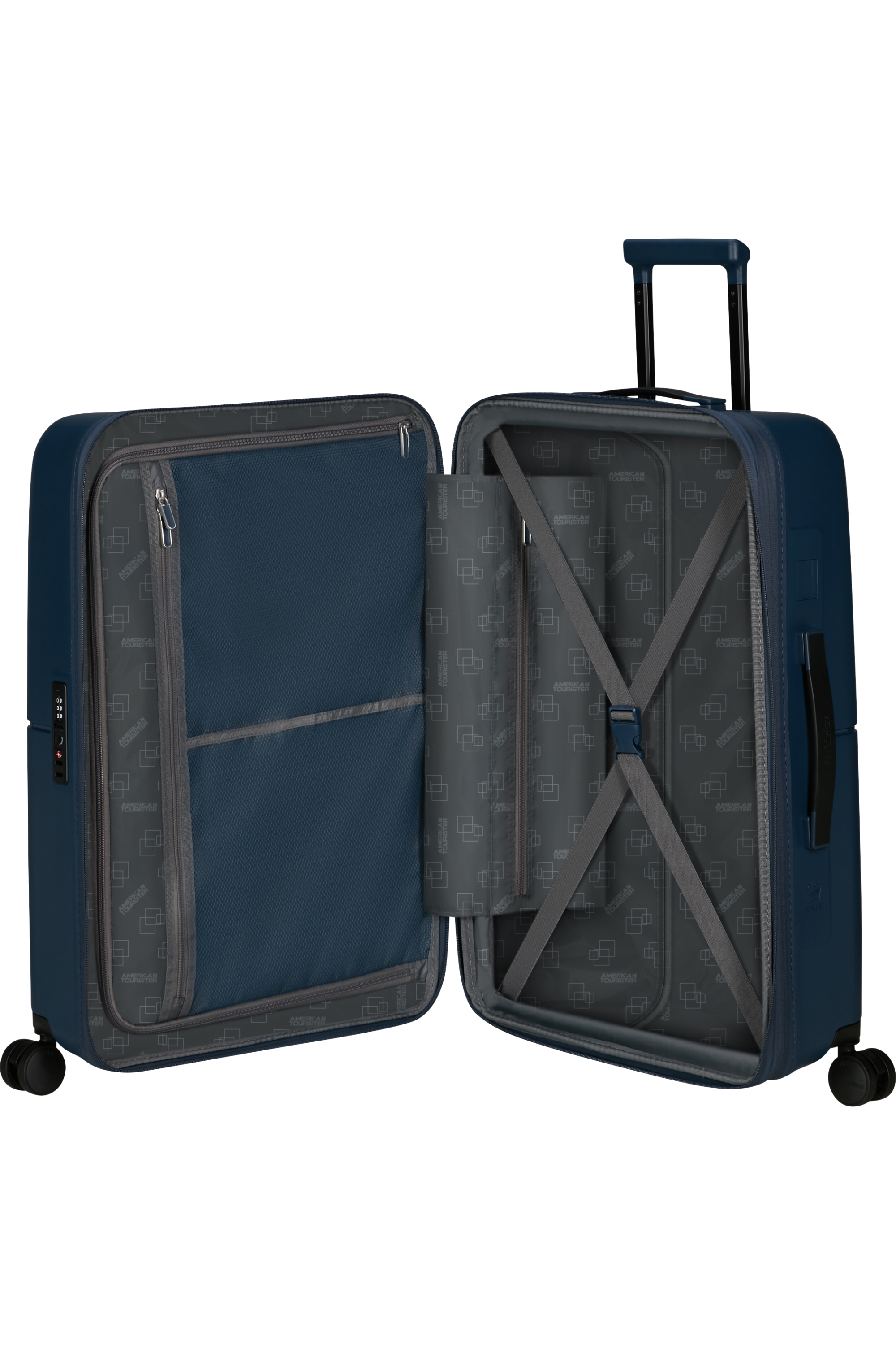 Dashpop Resväska 67 CM #Färg_Midnight Blue
