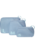 Packing Cubes Set med 3 packkuber Packkuber ONE SIZE #Färg_Stone Blue/Blue