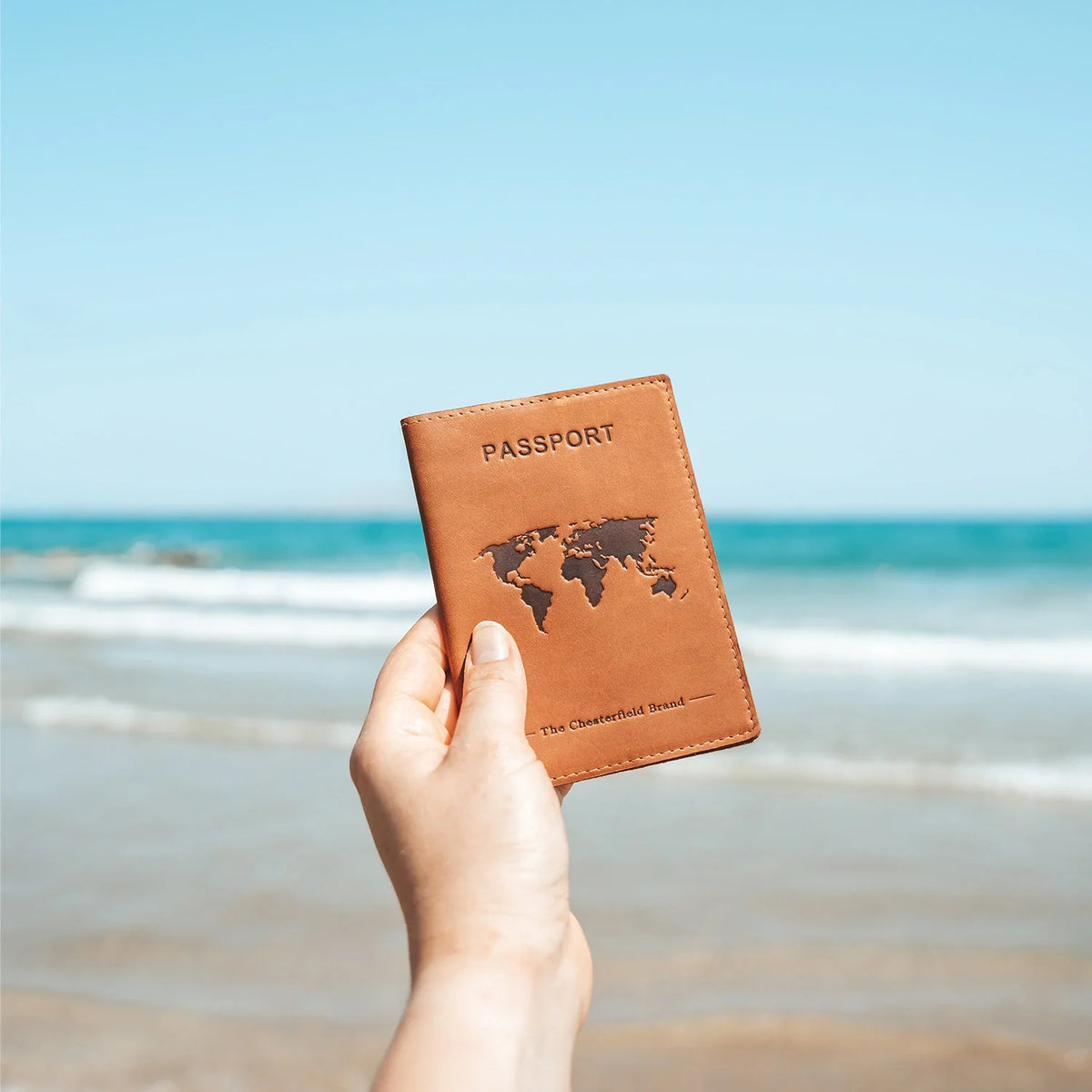 The Chesterfield Brand - Passport Case Passfodral #Färg_Konjak