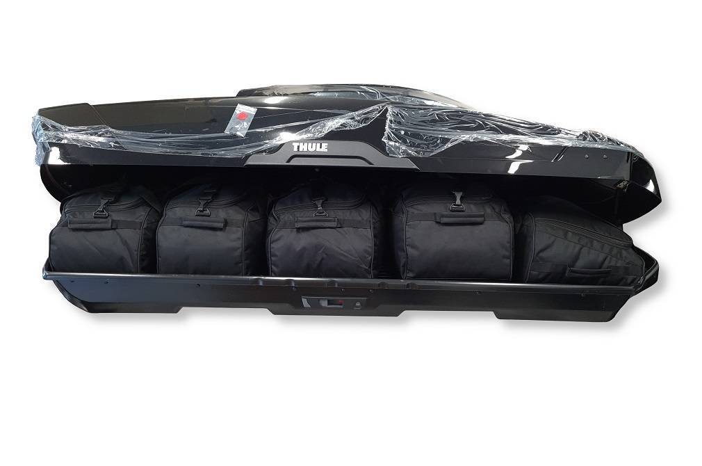THULE MOTION XT XXL 5-delars väskset för takbox #färg_Svart