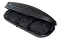THULE TOURING M 4-delars väskset för takbox #färg_Svart