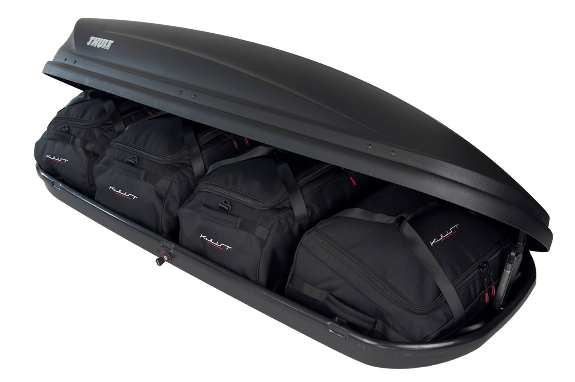THULE TOURING M 4-delars väskset för takbox #färg_Svart
