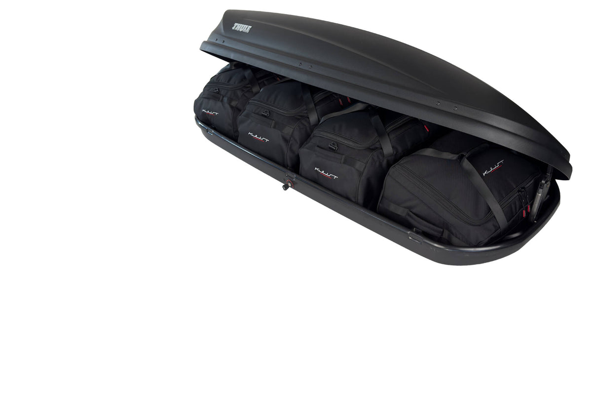 THULE TOURING M 4-delars väskset för takbox #färg_Svart
