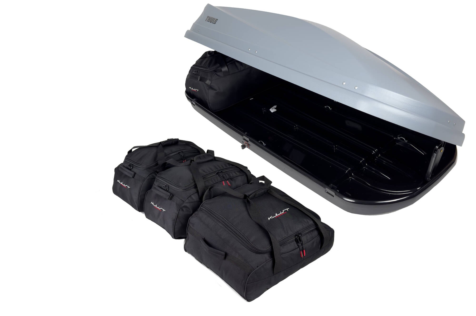 THULE TOURING L 4-delars väskset för takbox #färg_Svart