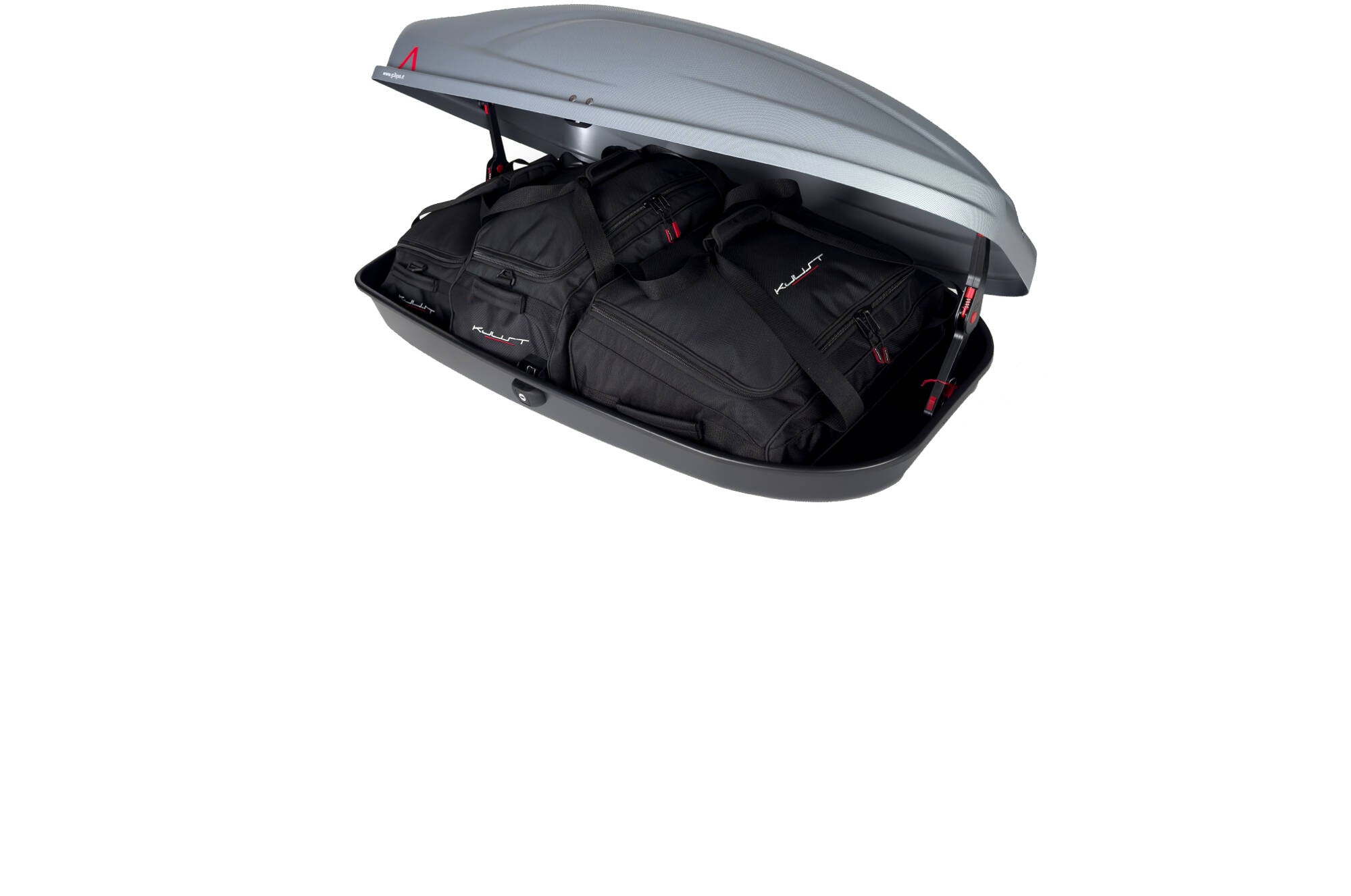G3 ABSOLUTE 320 3-delars väskset för takbox #färg_Svart