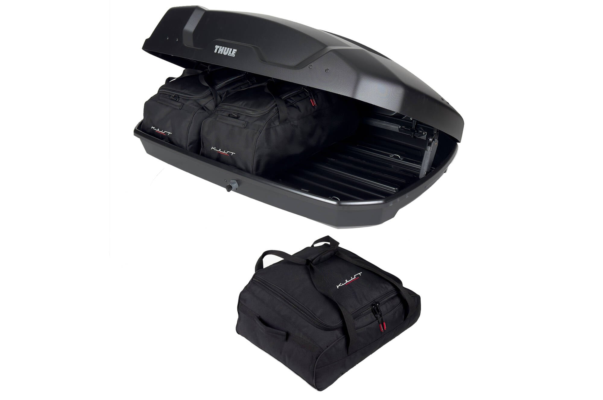 THULE FORCE XT S 3-delars väskset för takbox #färg_Svart