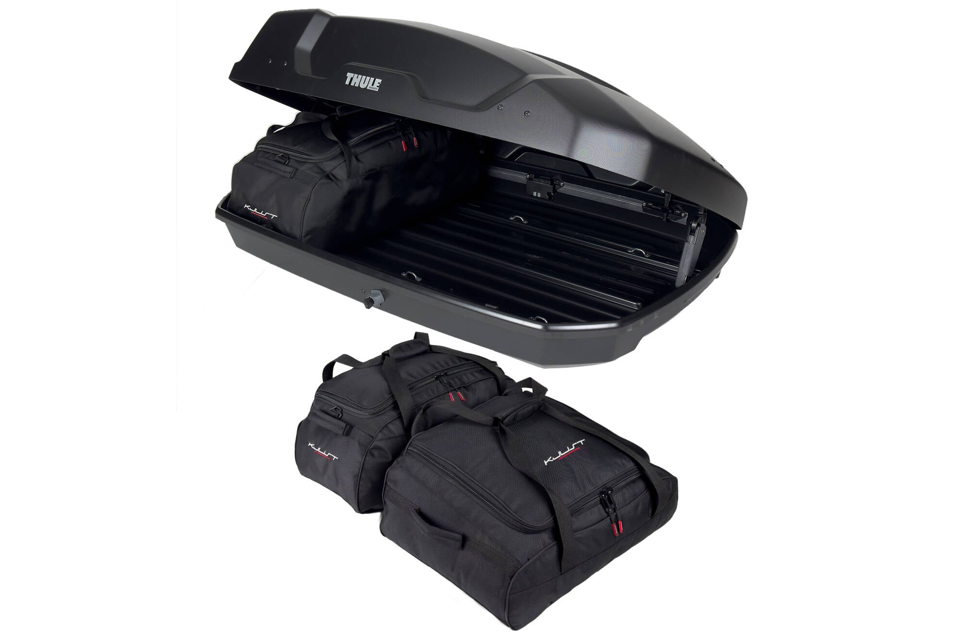 THULE FORCE XT S 3-delars väskset för takbox #färg_Svart