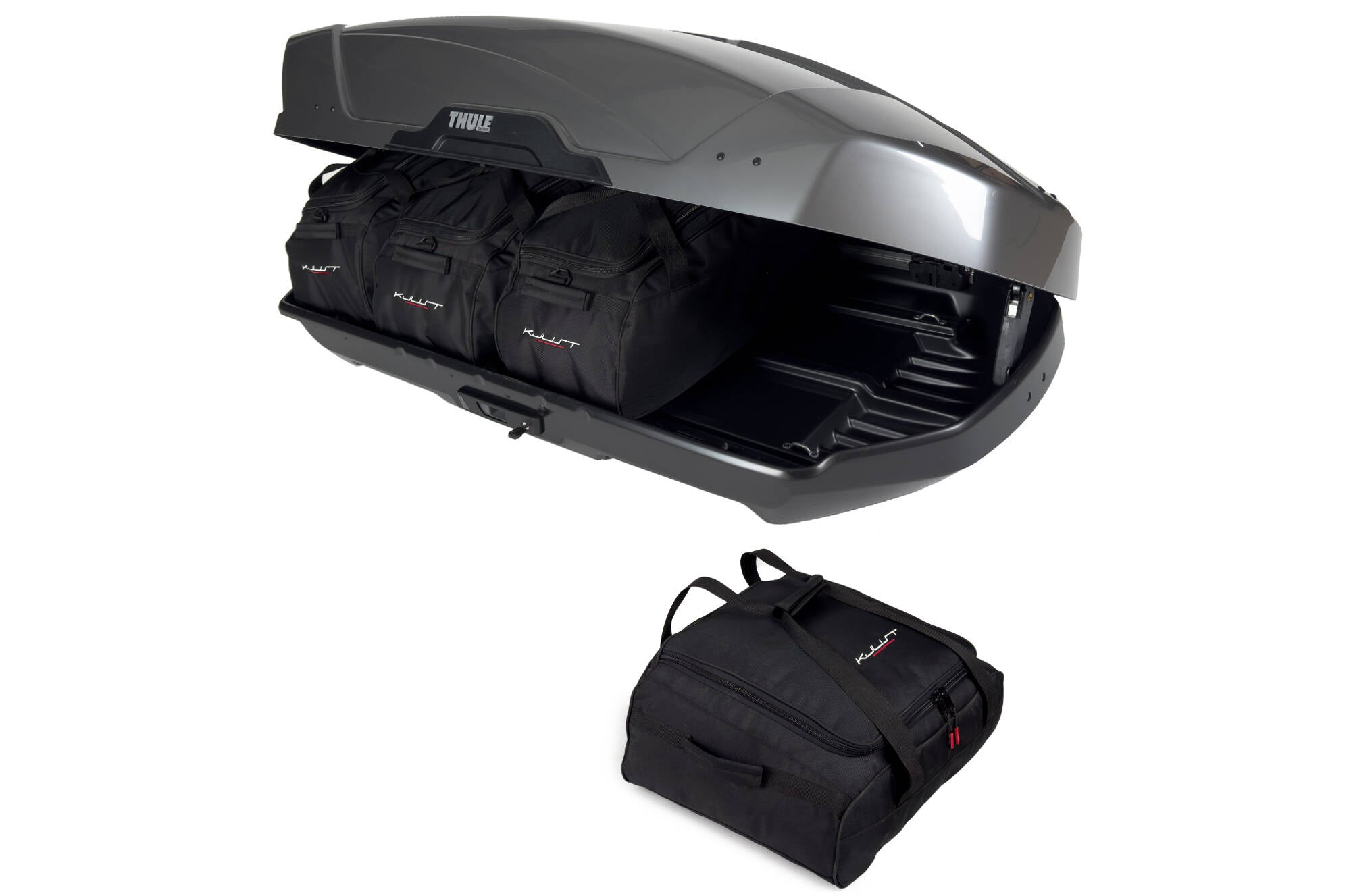THULE MOTION XT M 4-delars väskset för takbox #färg_Svart
