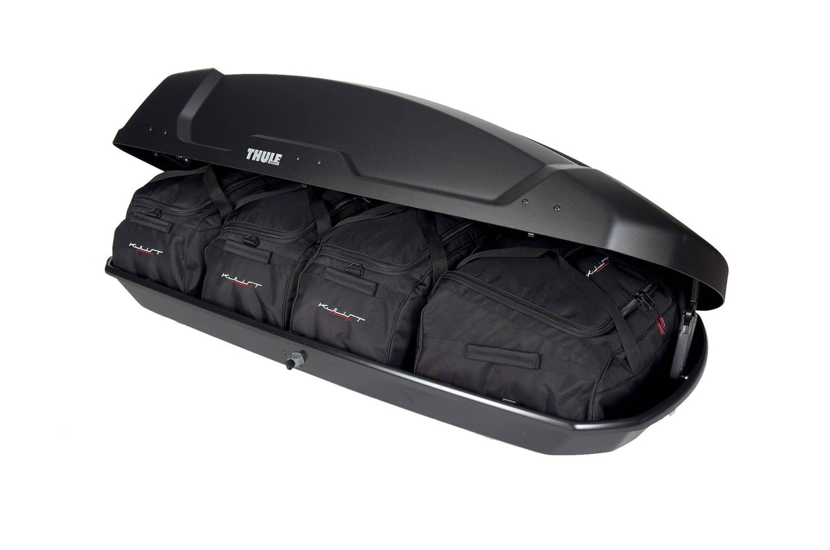 THULE FORCE XT M 4-delars väskset för takbox #färg_Svart