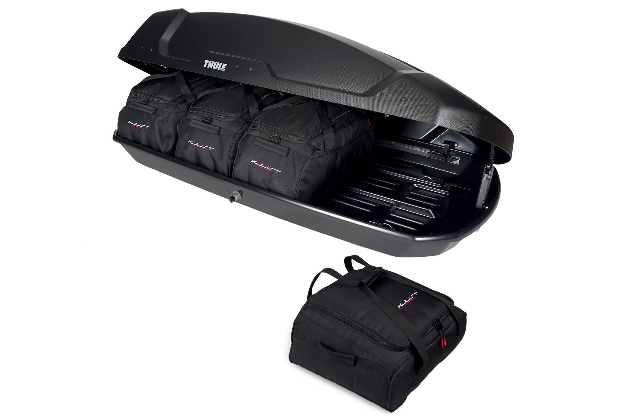 THULE FORCE XT M 4-delars väskset för takbox #färg_Svart
