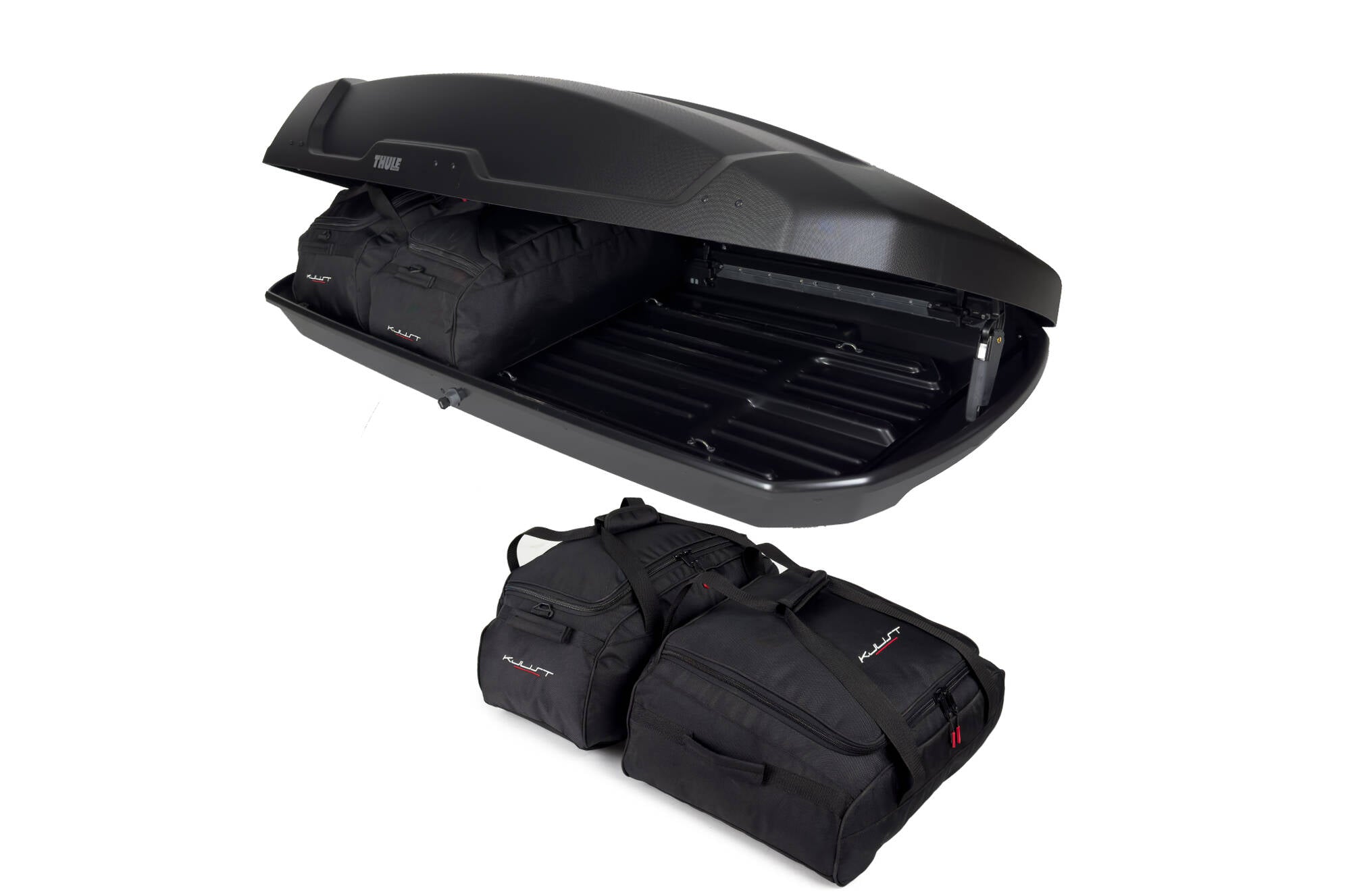 THULE FORCE XT XL 4-delars väskset för takbox #färg_Svart