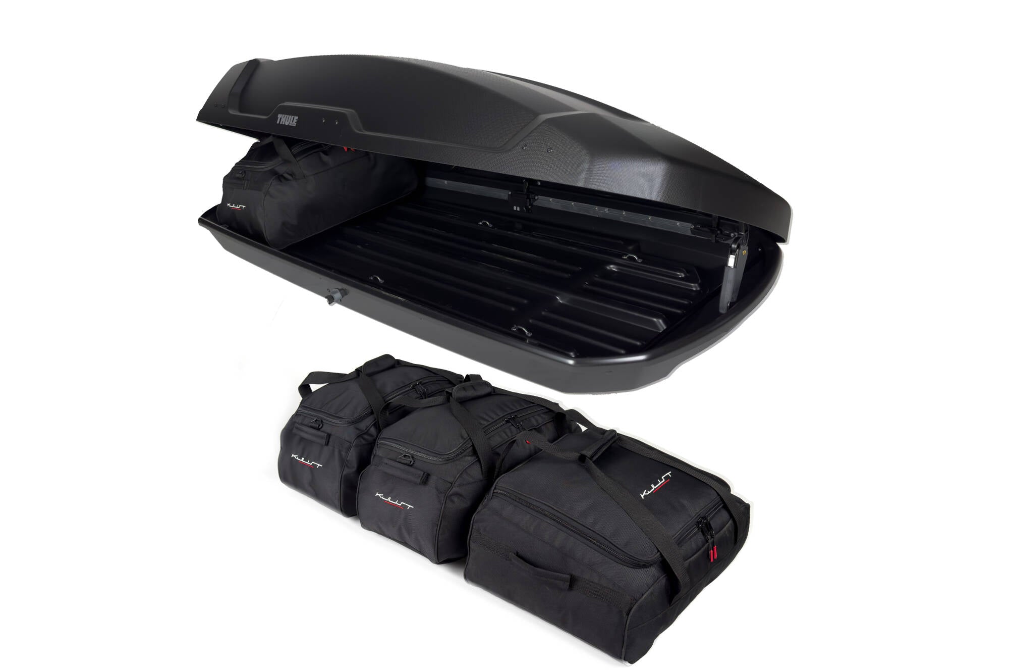 THULE FORCE XT XL 4-delars väskset för takbox #färg_Svart