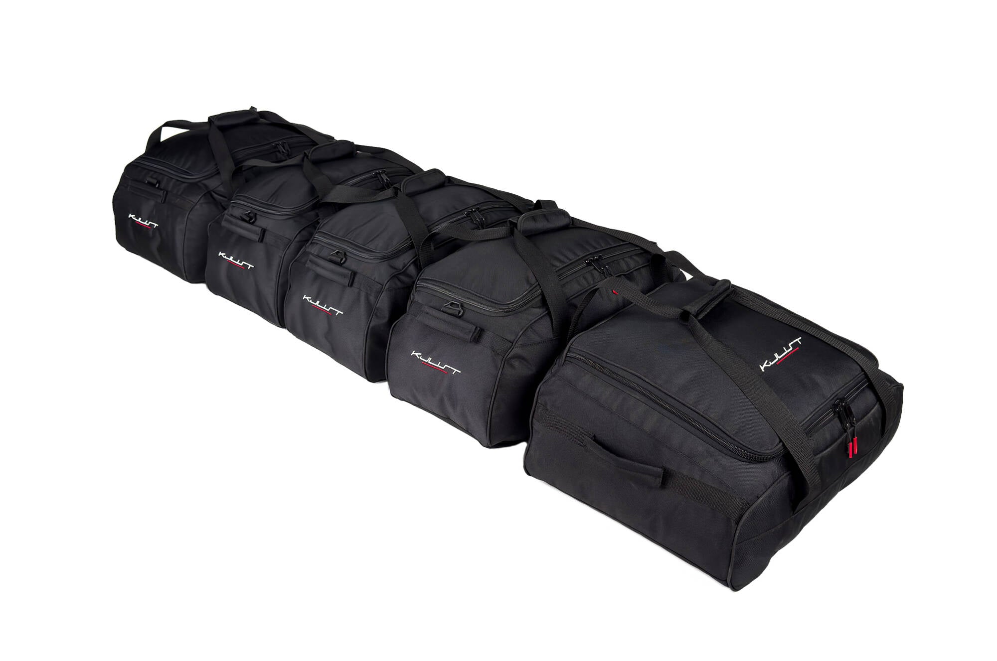 HAPRO TRIVOR 560 5-delars väskset för takbox #färg_Svart