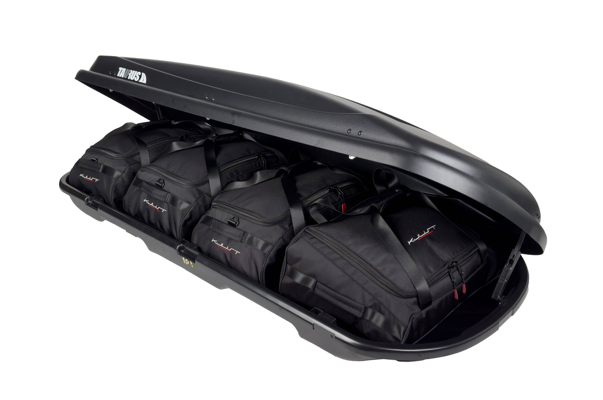 TAURUS XTREME 400 4-delars väskset för takbox #färg_Svart
