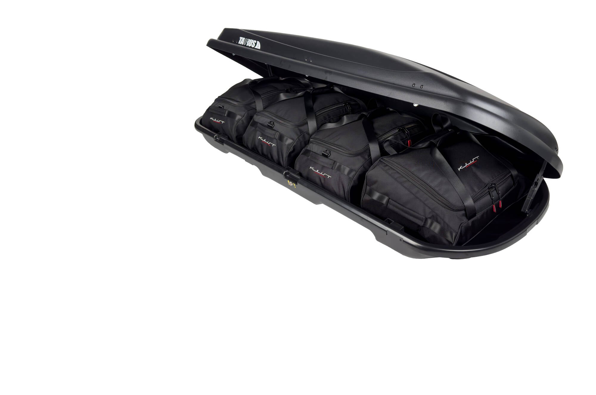 TAURUS XTREME 400 4-delars väskset för takbox #färg_Svart