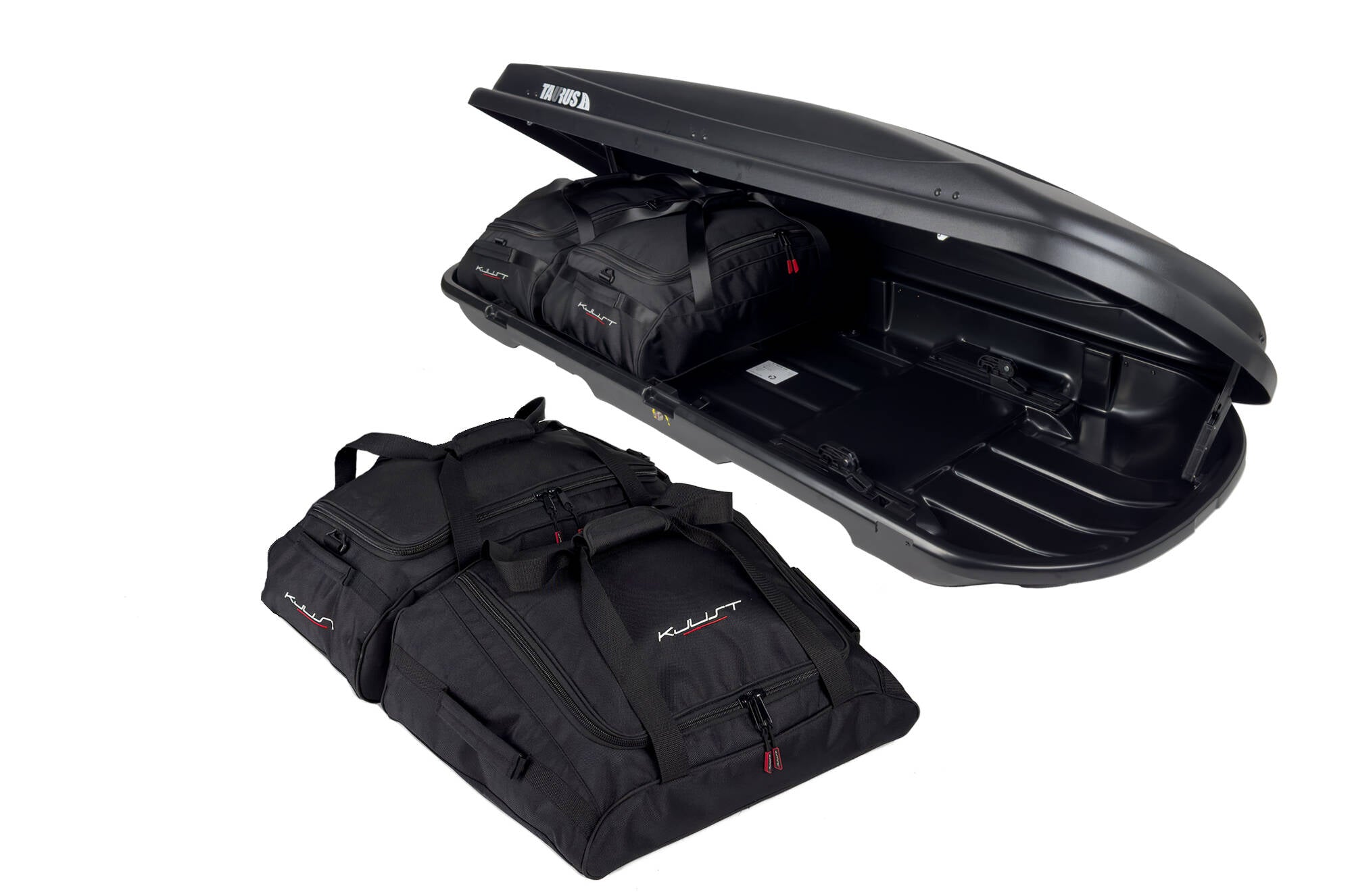 TAURUS XTREME 400 4-delars väskset för takbox #färg_Svart