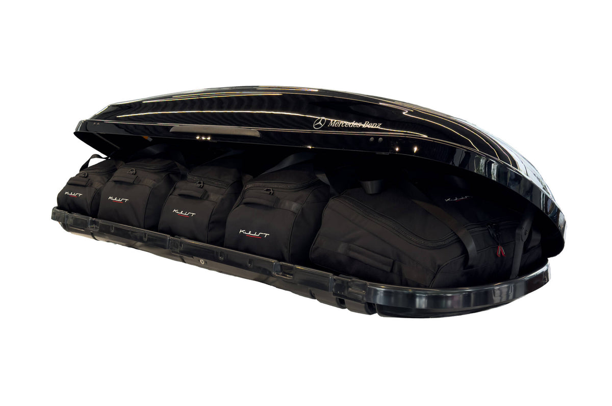 MERCEDES-BENZ A0008401200 450L 5-delars väskset för takbox #färg_Svart