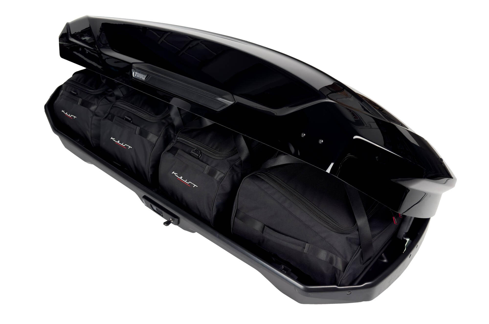 THULE MOTION 3 L 4-delars väskset för takbox #färg_Svart