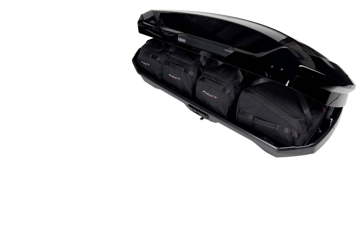 THULE MOTION 3 L 4-delars väskset för takbox #färg_Svart