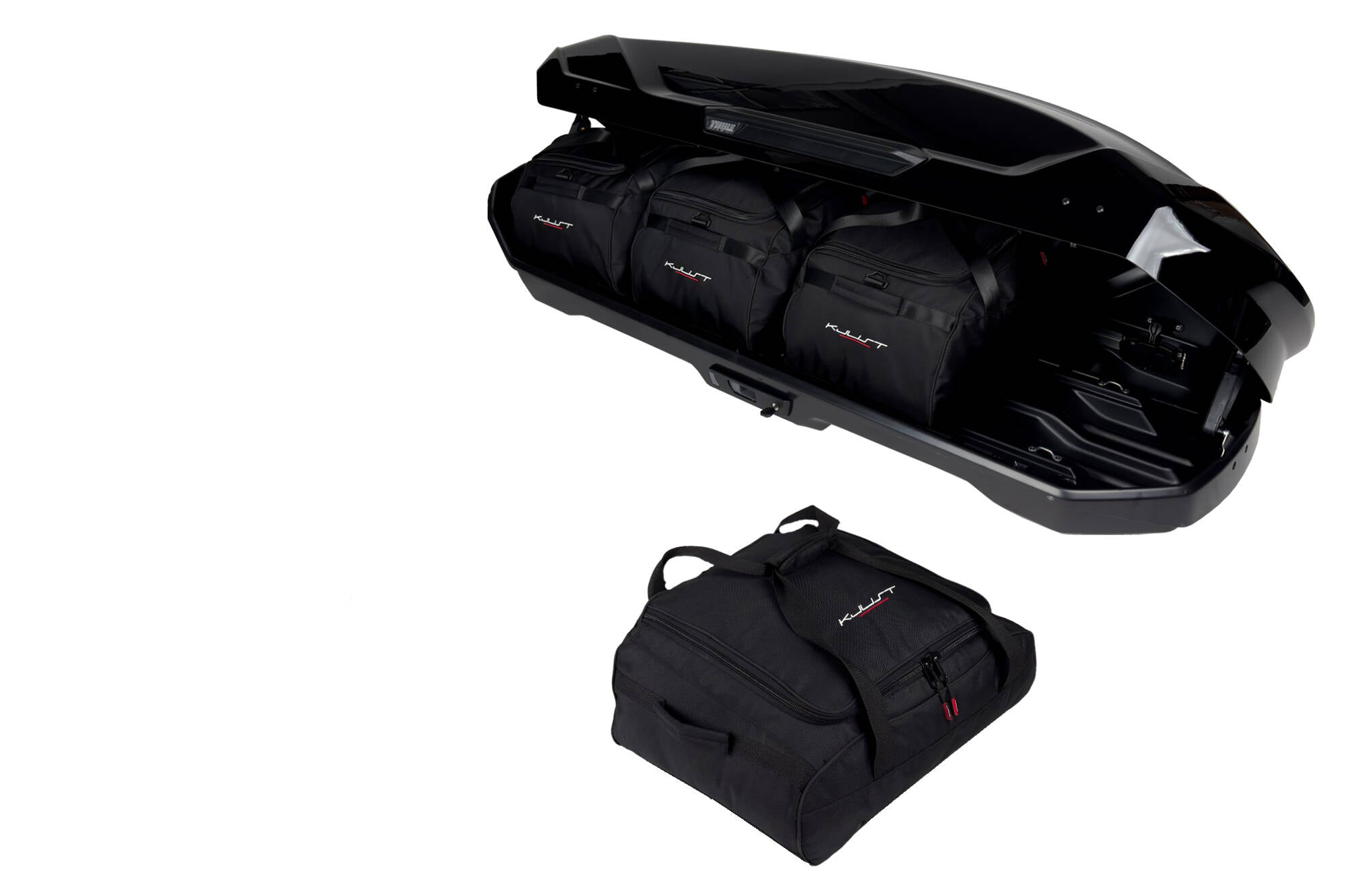 THULE MOTION 3 SPORT 4-delars väskset för takbox #färg_Svart