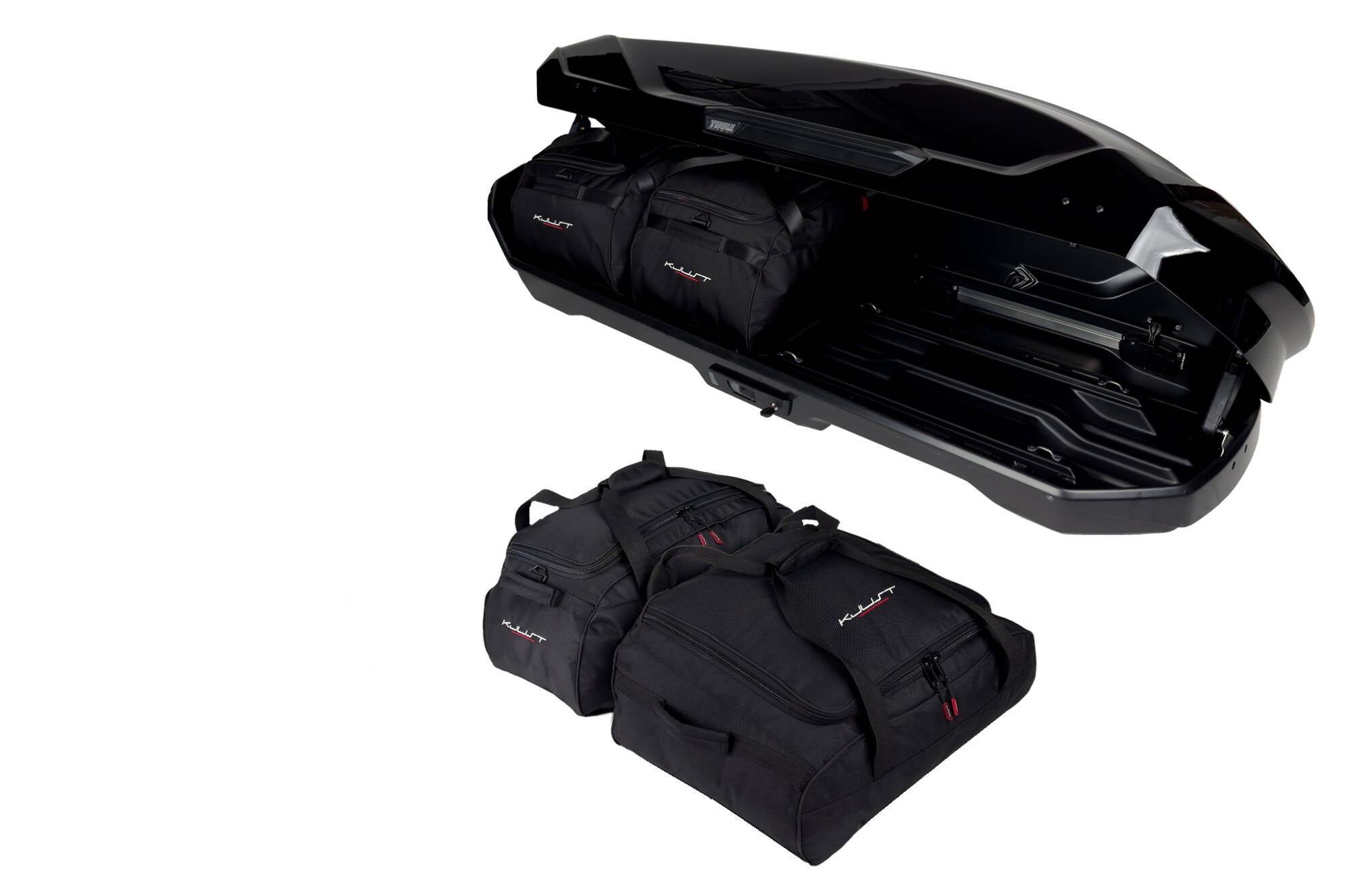 THULE MOTION 3 SPORT 4-delars väskset för takbox #färg_Svart