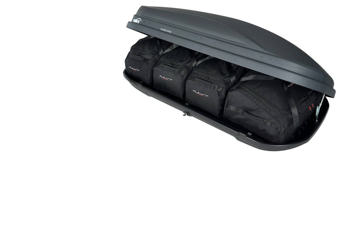 HAKR MAGIC 370 4-delars väskset för takbox #färg_Svart