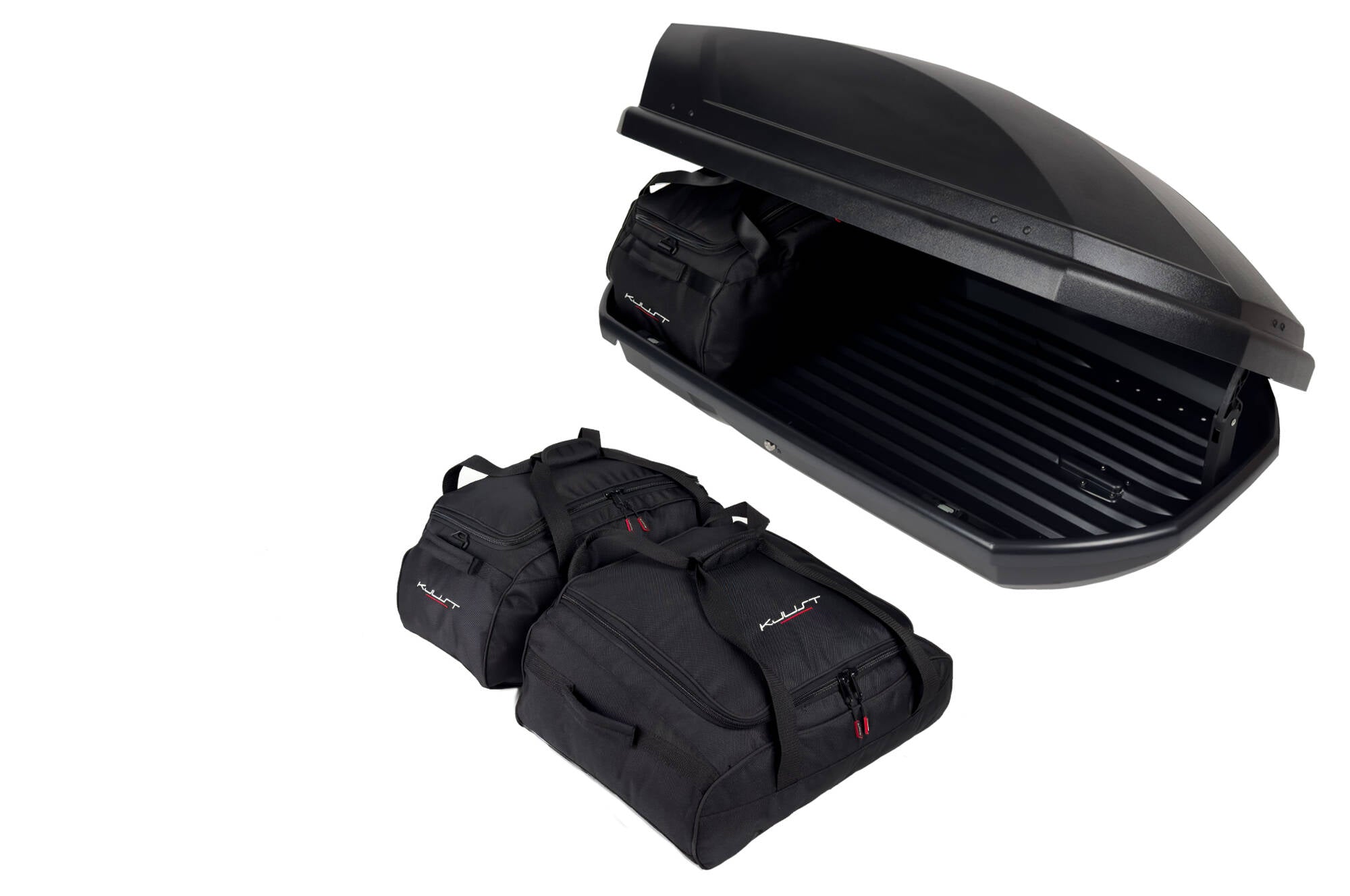 TAURUS ADVENTURE 300 3-delars väskset för takbox #färg_Svart