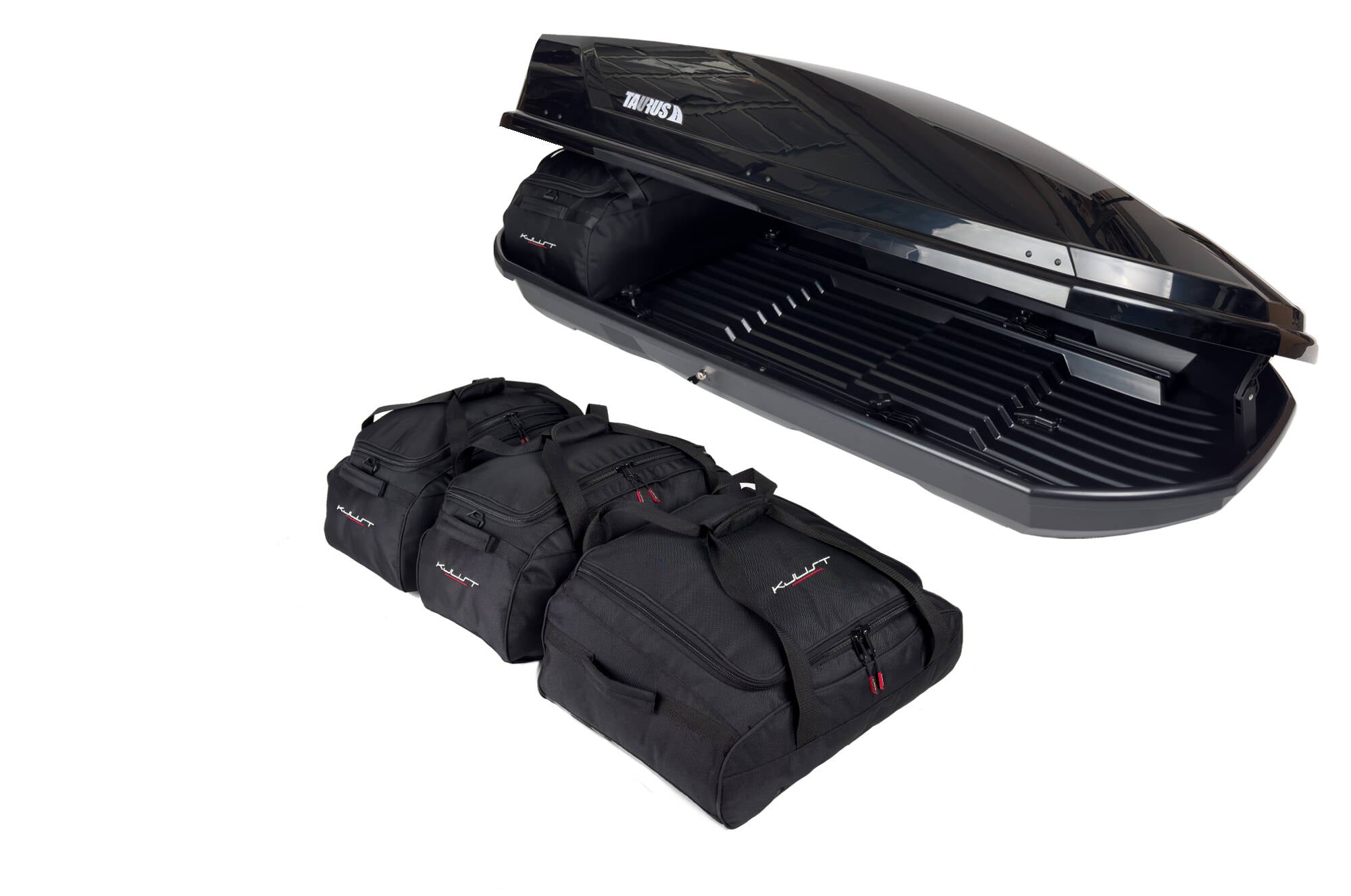 TAURUS ADVENTURE 480 4-delars väskset för takbox #färg_Svart