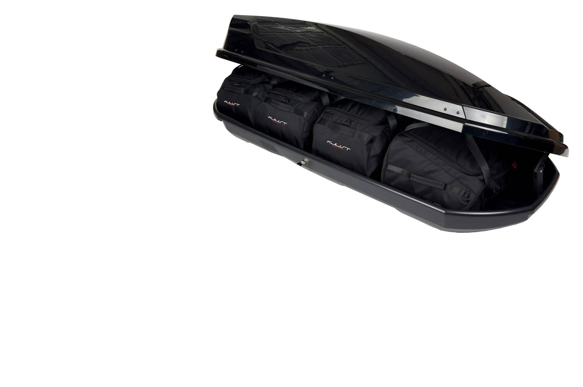 ALEO ADVENTURE 480 4-delars väskset för takbox #färg_Svart