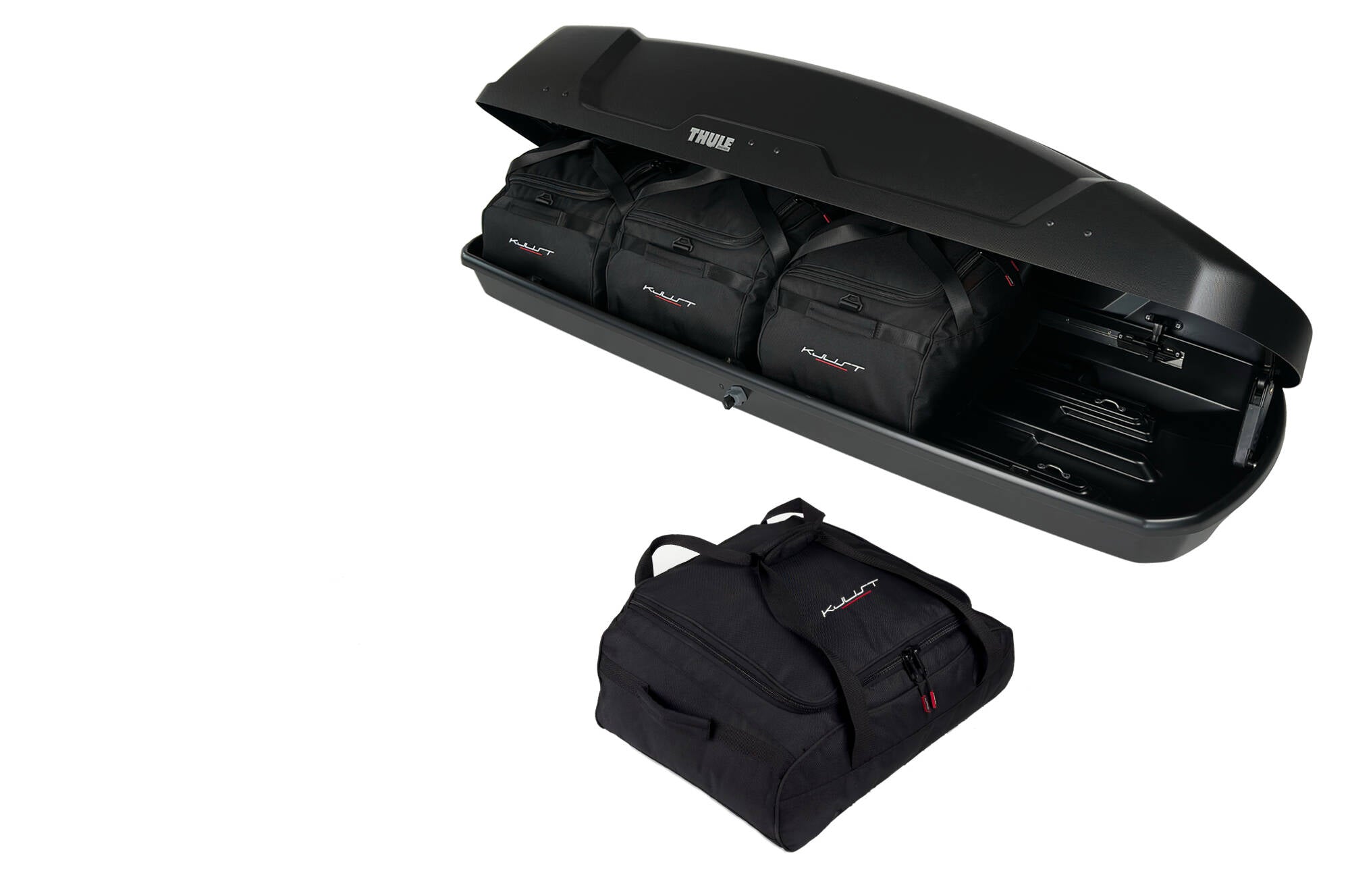THULE FORCE XT SPORT 4-delars väskset för takbox #färg_Svart