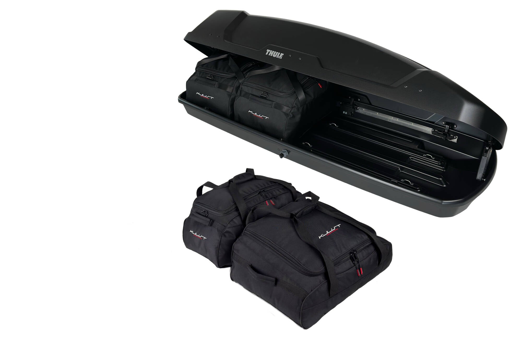 THULE FORCE XT SPORT 4-delars väskset för takbox #färg_Svart